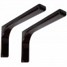 Wspornik półki brąz 114x180mm mod. LEONARDO, 2szt.