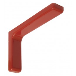 Wspornik półki czerwony 114x180mm mod. LEONARDO, 2szt.
