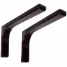 Wspornik półki brąz 144x240mm mod. LEONARDO, 2szt. TA