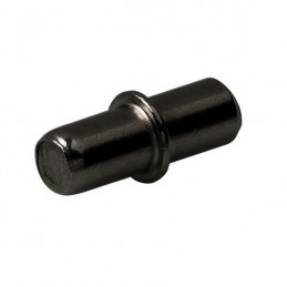 Podpórka do półki meblowej Bolec 16x5mm czarny mod.160