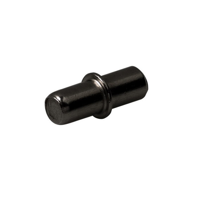 Podpórka do półki meblowej Bolec 16x5mm czarny mod.160