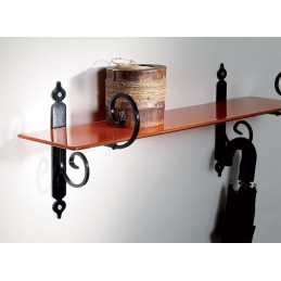Wspornik półki stalowy biały 210x245mm RICCIOLO 21