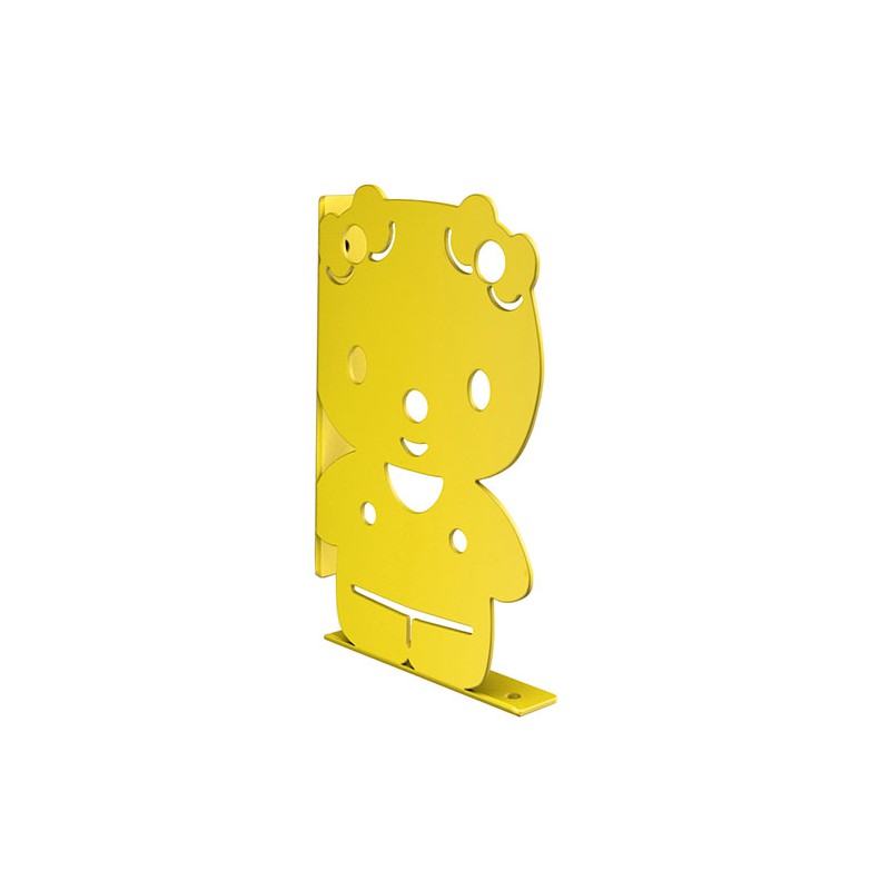 Wspornik półki dziecięcy stalowy żółty 140x210 mm SUSY 14 (2 szt.)