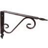 Wspornik półki stalowy miedź młotkowana 110x140mm TOSCANIA 14