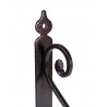 Wspornik półki stalowy miedź młotkowana 175x230mm TOSCANIA 23