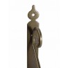 Wspornik półki stalowy złoty młotkowany 175x230mm TOSCANIA 23