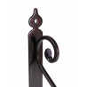 Wspornik półki stalowy miedź młotkowana 280x330mm TOSCANIA 33