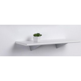Wspornik półki stalowy niebieski 180x80 mm VOGUE