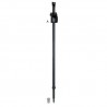 Pręt ARIETE 1750-2900 prosty czarny b/u