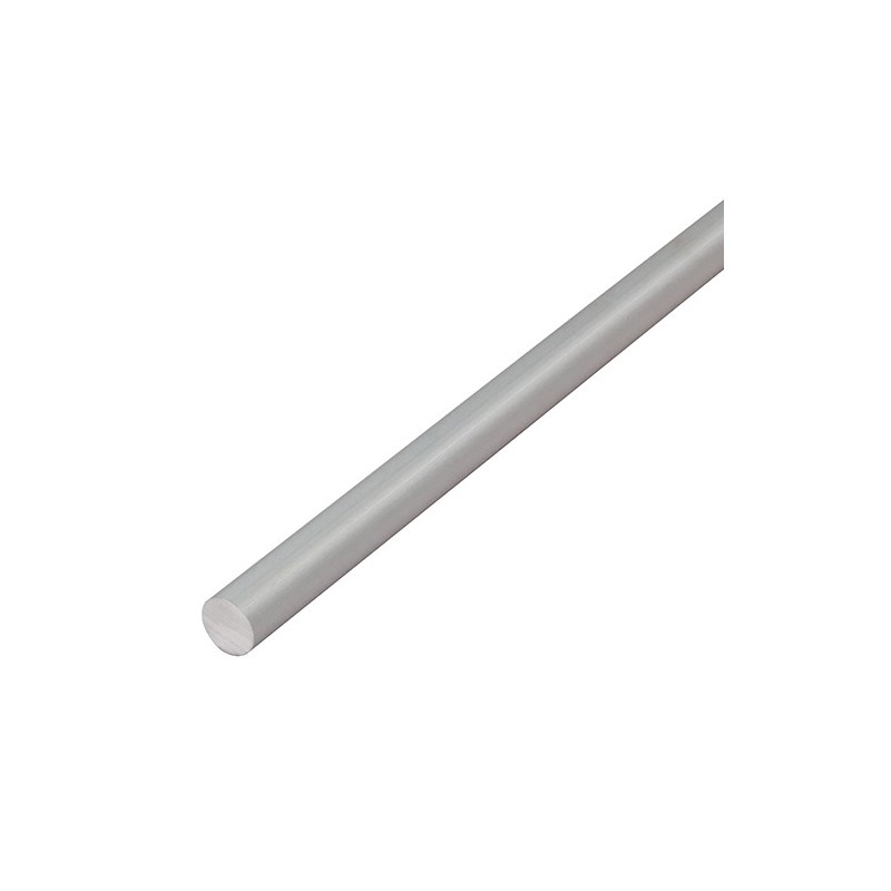 Pręt okrągły 8-1M aluminiowy srebrny