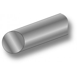 Pręt okrągły 8-1M aluminiowy srebrny