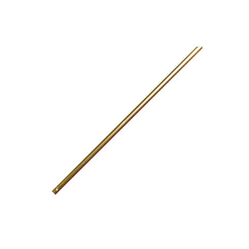 Pręt zasuwnicy okiennej 14x5mm dł. 1,25m aluminiowy złoty mod.3