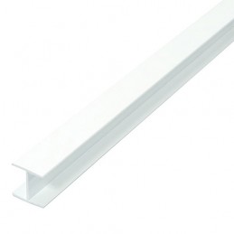 Profil H 20x19-1M PCV biały