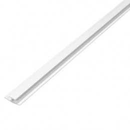 Profil H 25x11-1M PCV biały