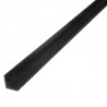 Profil kątowy 15x15-2,5M PCV czarny