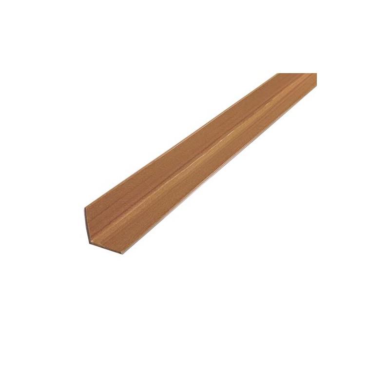 Profil kątowy 20x20-1M PCV wiśnia