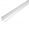 Profil kątowy 25x25-1M PCV biały