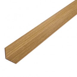 Profil kątowy 25x25-2,5M dąb PCV