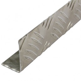 Profil kątowy 30x50-1M alum. ryflowany