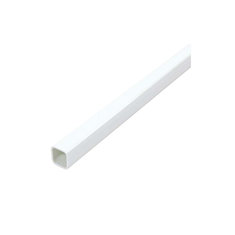 Profil kwadratowy 15x15-2,5M PCV biały