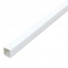 Profil kwadratowy 15x15-2,5M PCV biały