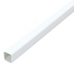 Profil kwadratowy 20x20-2,5M PCV biały