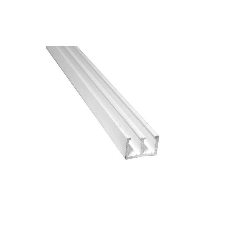 Profil prowadnicy 11x5,2mm-1m PCV biały