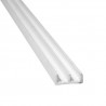 Profil prowadnicy 6x5,5mm-2,5m PCV biały