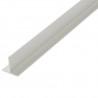 Profil T 15x15-2,5m aluminiowy srebrny