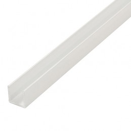 Profil U 10x10-1M aluminiowy biały