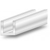 Profil U 10x10-2,5M PCV biały