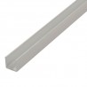 Profil U 15x15-1M aluminiowy srebrny