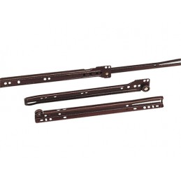 Prowadnice rolkowe 300x37mm brązowe mod. 12