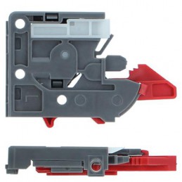 Prowadnice szuflad 300mm cichy domyk pełny wysuw klips mod. 42