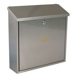 Skrzynka na listy 370x360x100mm INOX mod.3