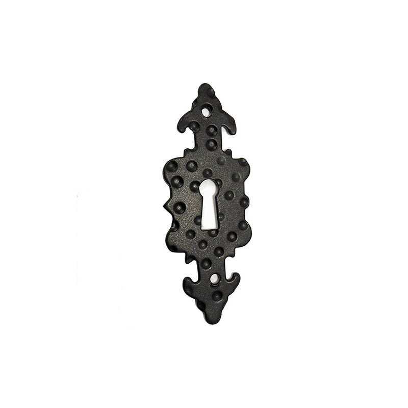 Szyld klucza czarny ozdobny 90x35mm rustykalny mod.916 N