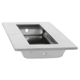 Uchwyt wpuszczany 120x50 inox mod.13