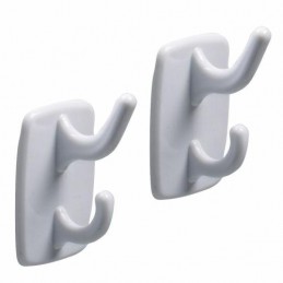 Wieszak 204-40x24x24 plastik.biały 2DIS