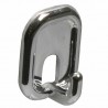 Wieszak przyklejany 45x32x21mm chrom plastik mod.206