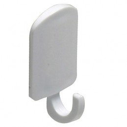 Wieszak 210-40x35 plastikowy biały