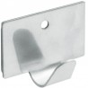 Wieszaki pojedyncze przyklejane/przykręcane INOX 40x30mm 2szt. mod.214 DIS