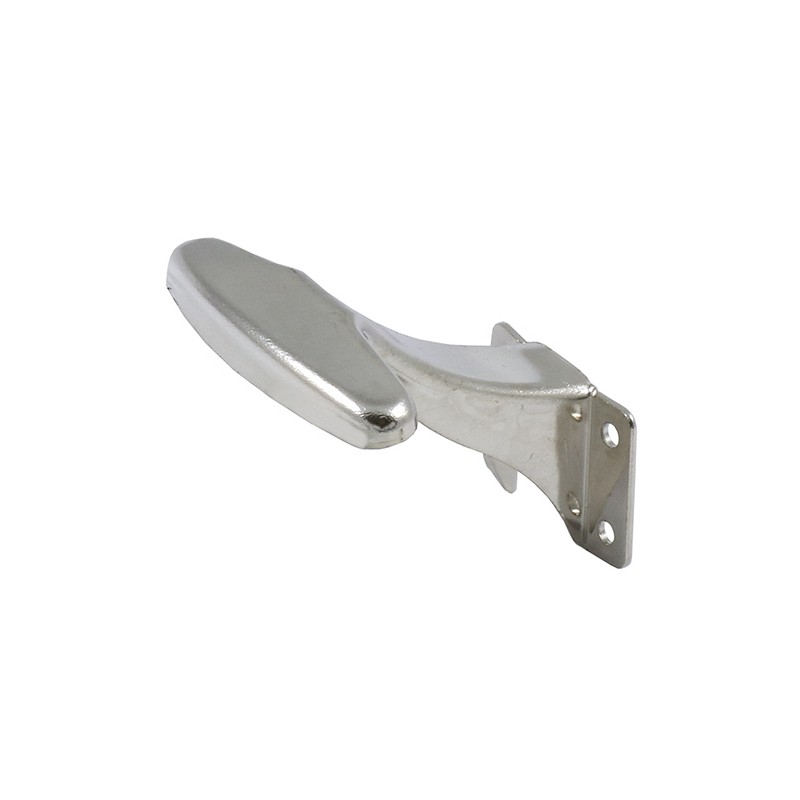Wieszak pojedynczy stalowy niklowany 30x65mm mod.3