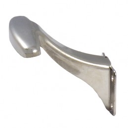 Wieszak pojedynczy stalowy niklowany 30x65mm mod.3