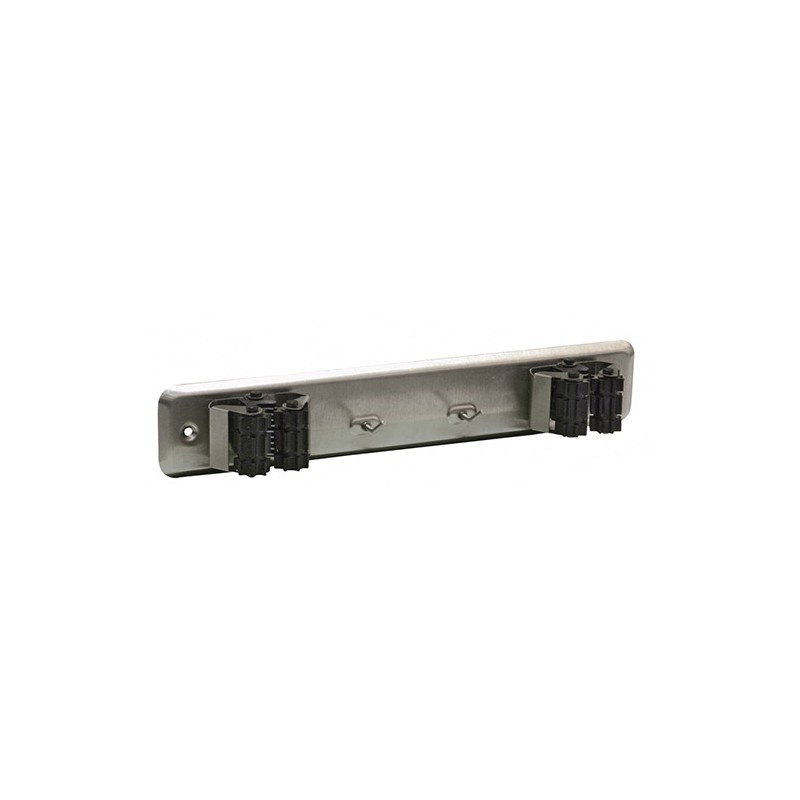 Wieszak na szczotkę podwójny na wcisk inox mod. 761 DIS