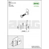 Wizjer 3-fi14, 35-60 mosiądz chr.mat DIS