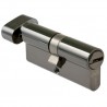 Wkładka z gałką do drzwi 70mm G35/35 czarny nikiel mod. 9850