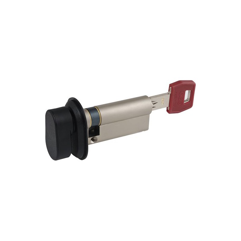 Wkładka U-Tech G15/60 z gałką nikiel mat
