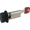 Wkładka U-Tech G15/60 z gałką nikiel mat
