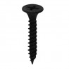 Wkręty czarne 3,5x25mm łeb stożkowy PH 22szt.
