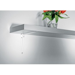 Wspornik półki stalowy biały 300x250mm BASIC 30, 2 szt.